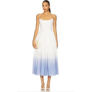 Sau Lee Henley Dress in Sky Ombre Size US 2 $695